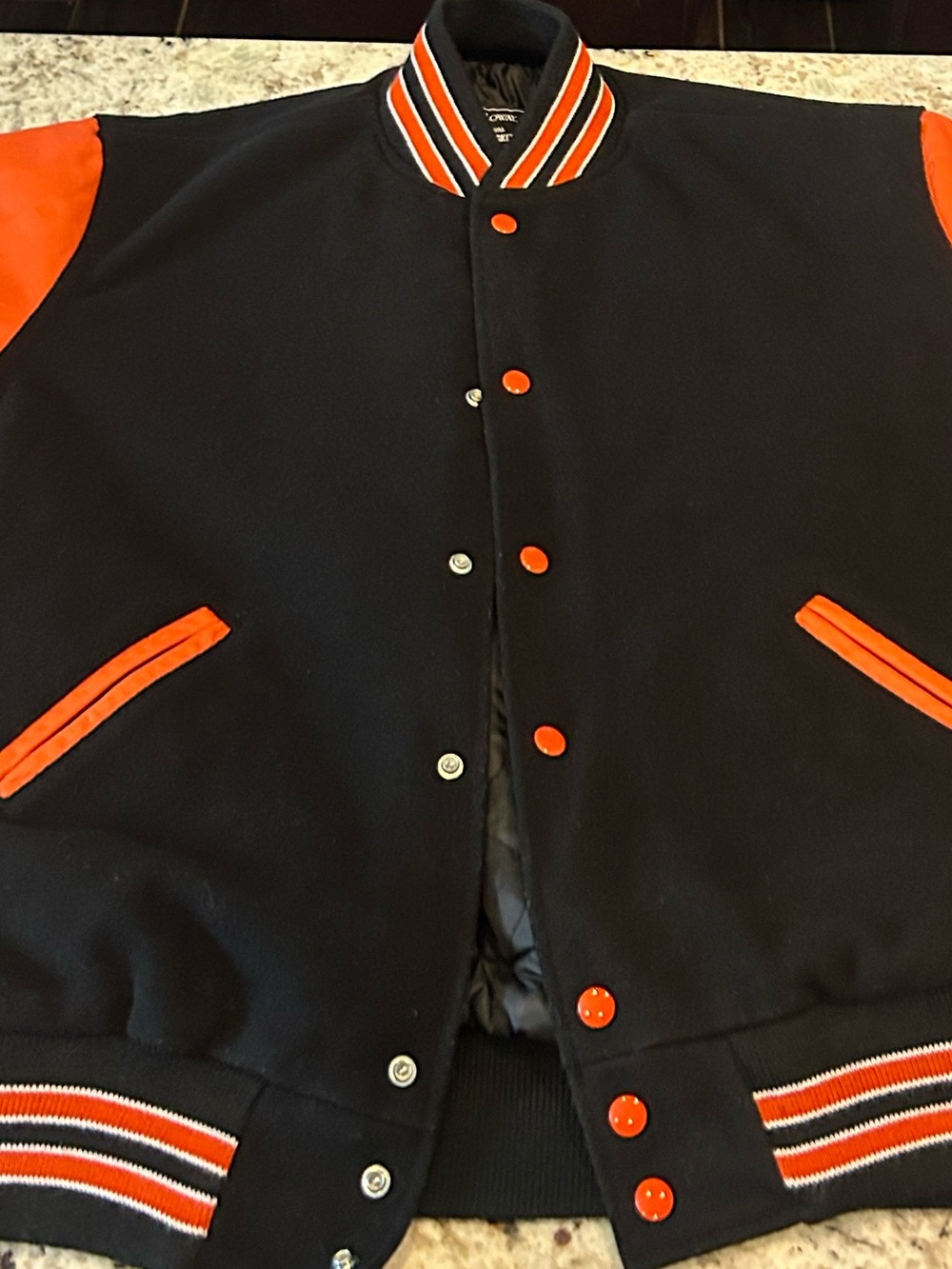 Holloway Vintage The Original Varsity Jacket Sz L NWOT